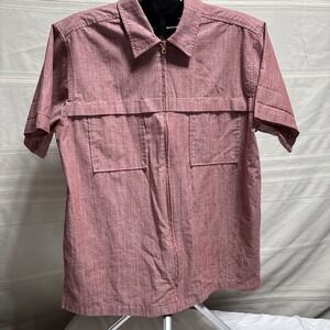 Scandia Woods‎ Shirt • Mens Large Zip Pockets Y2K